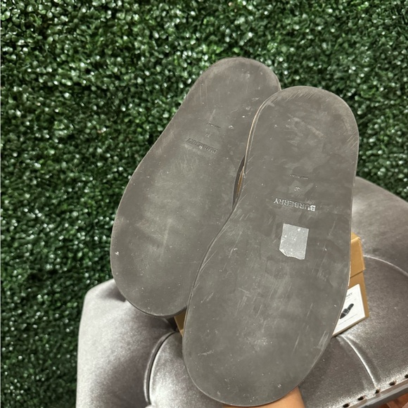 Burberry buckingham birch brown check sandals - Picture 5 of 5